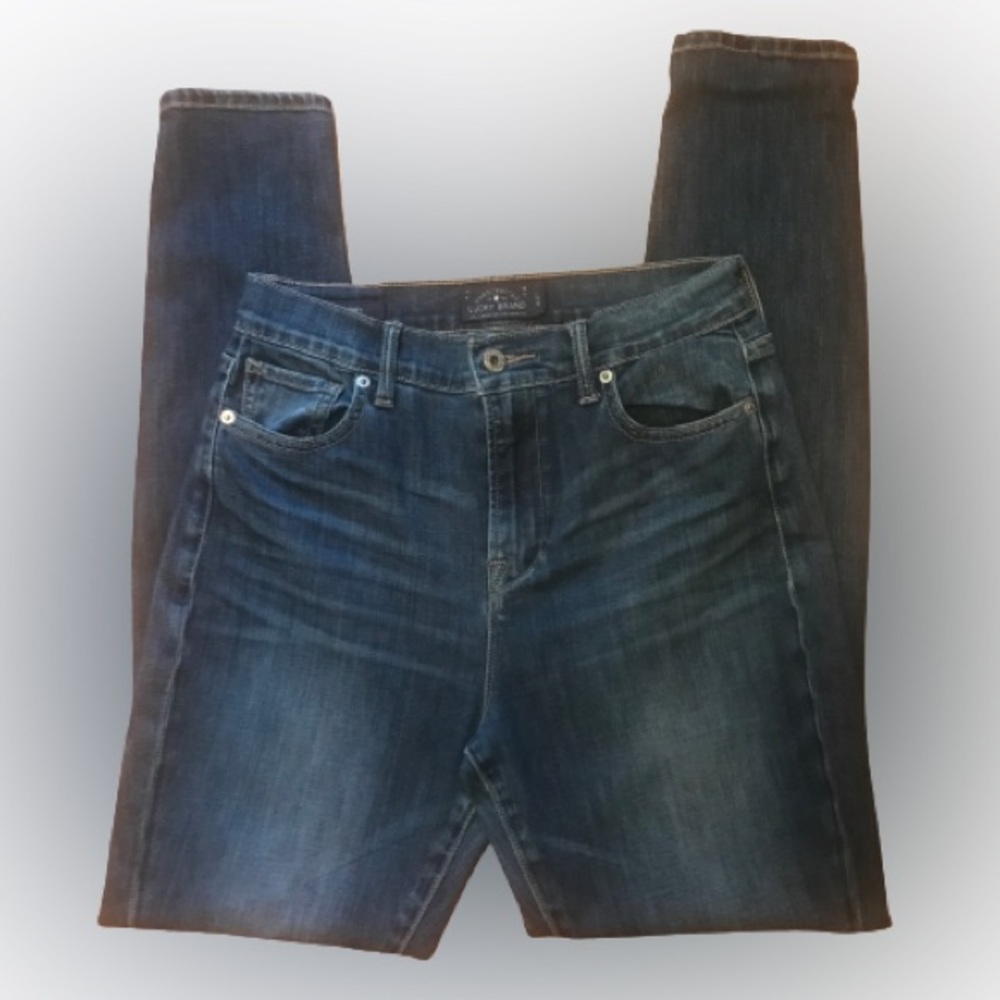 Lucky Brand Olivia skinny jeans size 4 waist 27